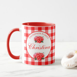 Mug Farmhouse Pays Rouge En vichy Combo Musique