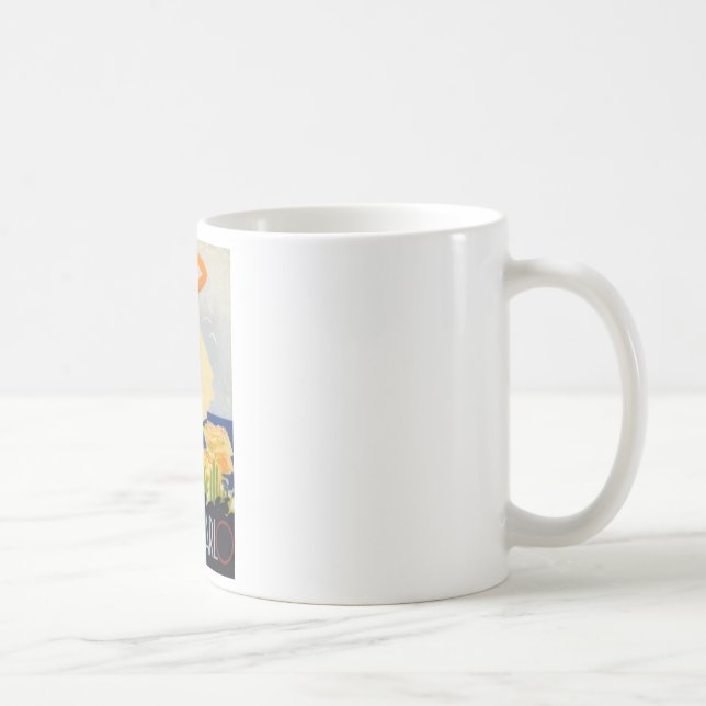 Mug Fashion Girl Monte Carlo Beach Voyage (Droite)