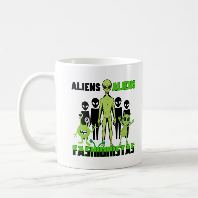 Mug fashionistas.w Alien (Gauche)