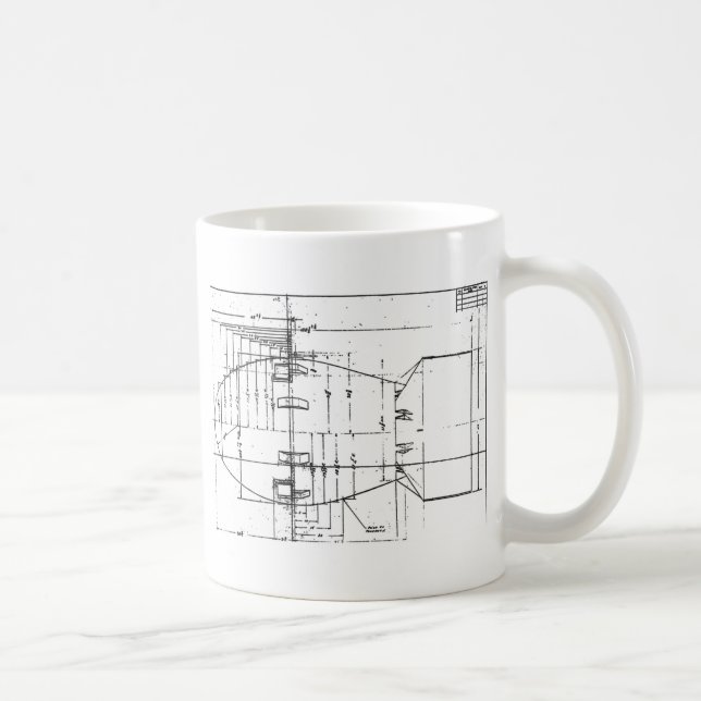 Mug Fat Man bombe atomique (Droite)