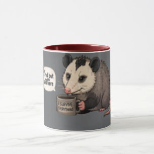 Mug Fatigué mais toujours là Drôle et identifiable