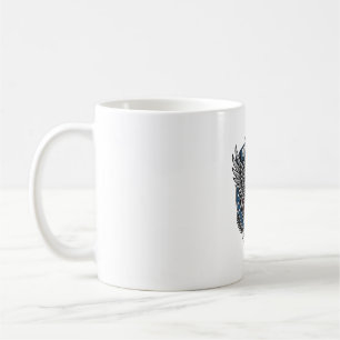 Mug Faucon de bataille patriotique Aigle et faucon pat