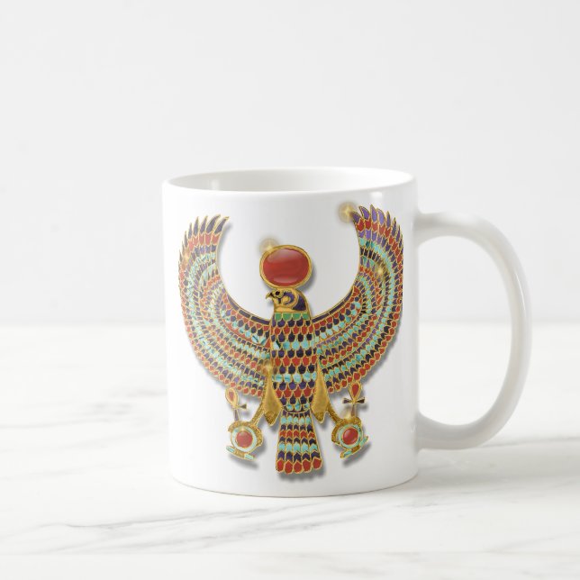 Mug Faucon égyptien antique pectoral (Droite)