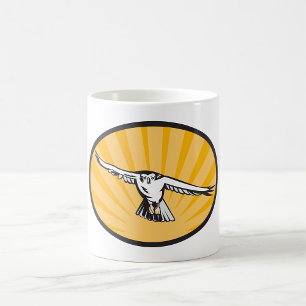 Mug Faucon Élégant Oiseau de Proie Audacieux