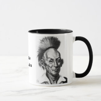 Mug Faucon noir en chef