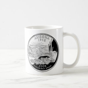 Mug Faux Arizona State Quarter Grand Canyon State