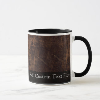 Mug Faux Vintage en cuir