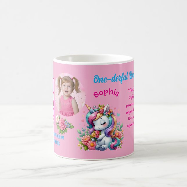 Mug Favori de code-barres de fête d'anniversaire pour  (Centre)