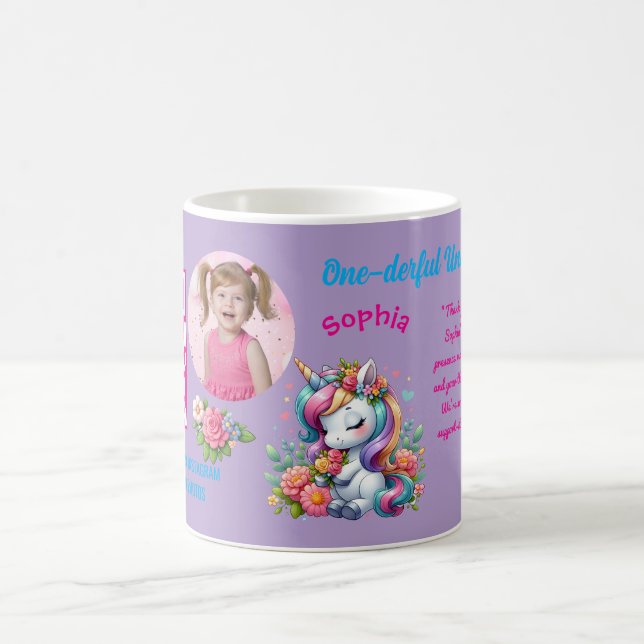Mug Favori de code-barres de fête d'anniversaire pour  (Centre)