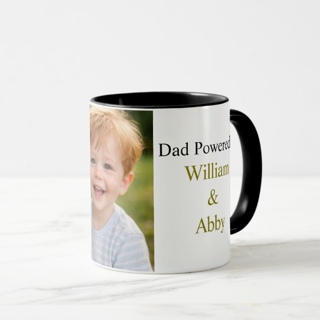Mug Favori de Papa Personnalisé (Devant droit)