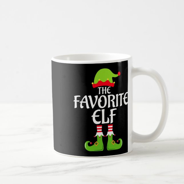 Mug Favori Elf Matching Famille Groupe Noël (Droite)