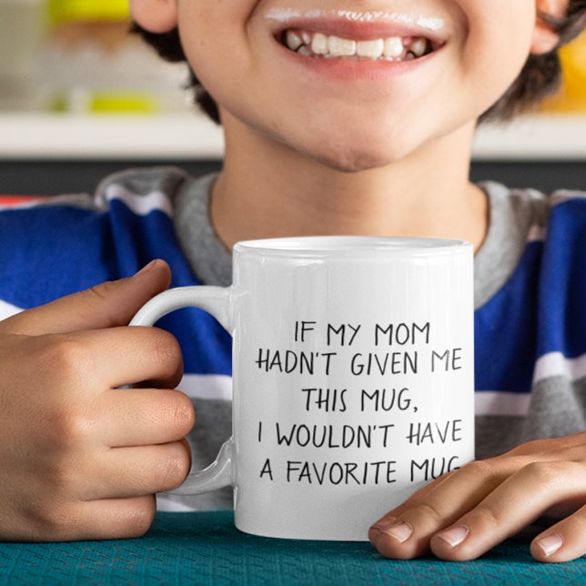 Mug Favorite De Maman Drôle Smartass Intelligent D (Créateur téléchargé)