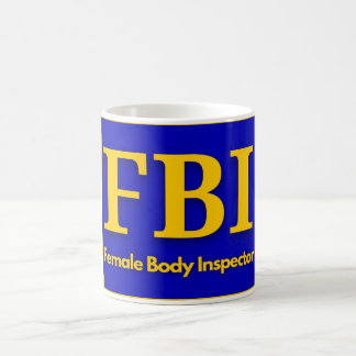 Mug FBI - Inspecteur du corps féminin T-shirt Trucker 
