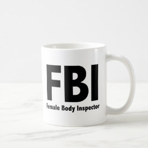Mug FBI M. Funny Rude Humour