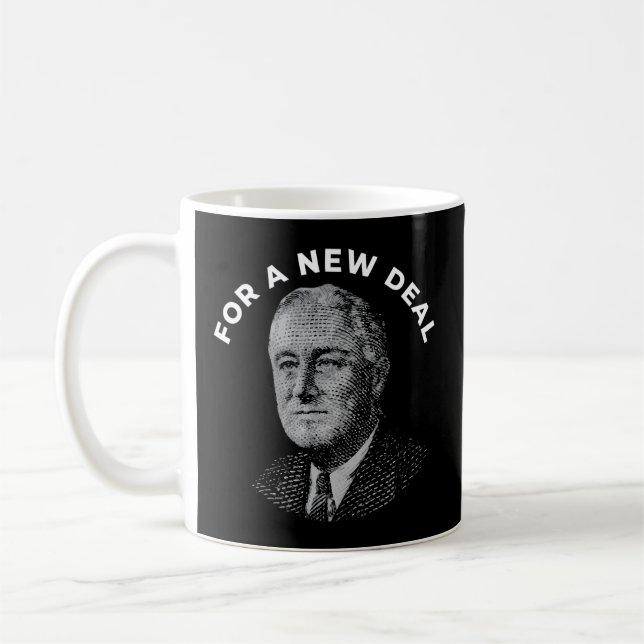 Mug Fdr New Deal Democrat Franklin Delano Roosevelt Ne (Gauche)
