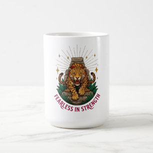 Mug Fearless In Strength Aztec Jaguar Graphique pour F