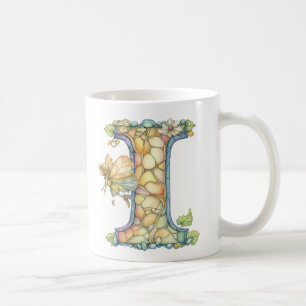 Mug Fée Arc-en-Ciel Initial 'I'