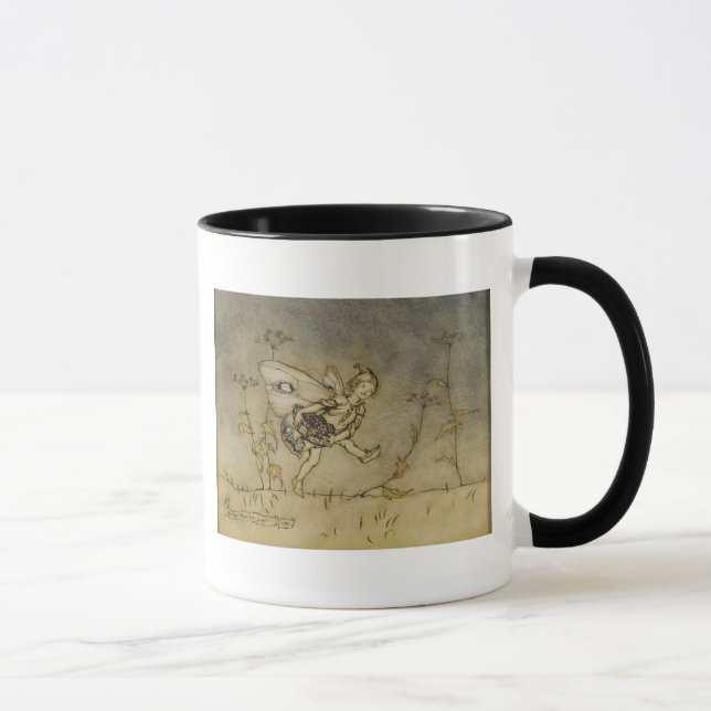 Mug Fée d'Arthur Rackham |, illustration 'd'un Midsu (Droite)