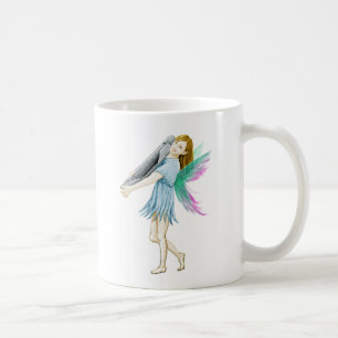 Mug Fée de bouleau blanc portant l'écorce