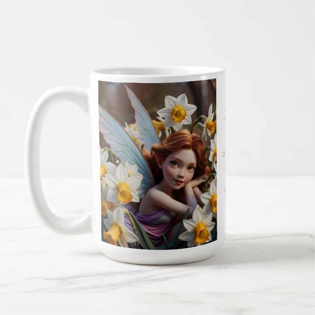 Mug Fée de la Fleur de Narcisse  (Gauche)