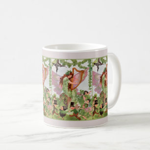 Mug Fée de la musique jouant de la musique