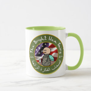 Mug Fée d'idée/tasse de café lumineuses de club cig