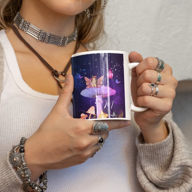 Mug Fée Enchanted Champignons Magie personnelle (Créateur téléchargé)