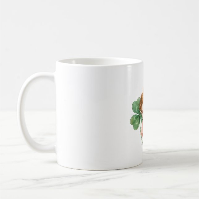 Mug Fée rêveuse avec magie de trèfle dansant (Gauche)
