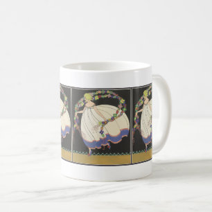 Mug Fée s'ébattant avec des fleurs