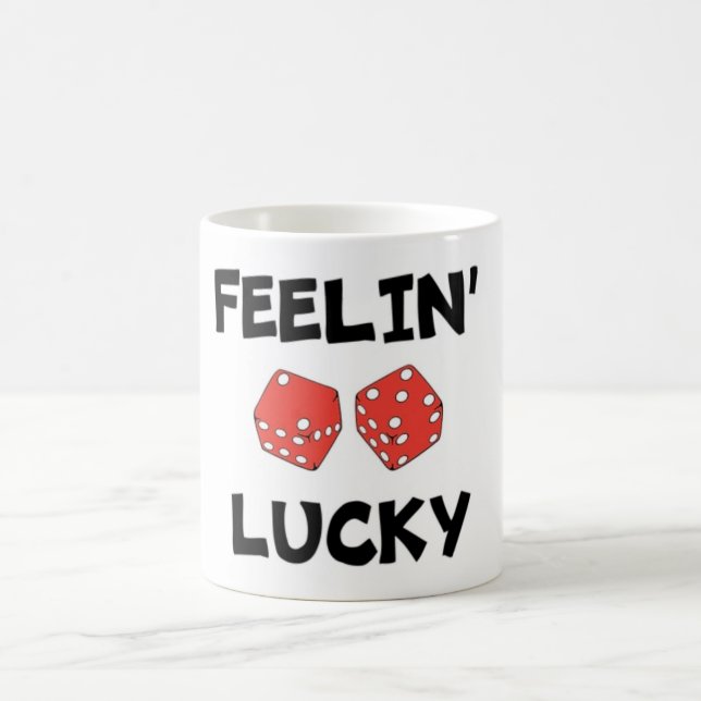 MUG "FEELIN' LUCKY" DICE (Centre)