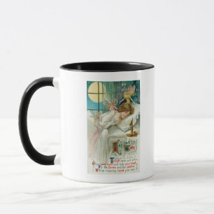 Mug Fées de temps de Halloween autour de femme de