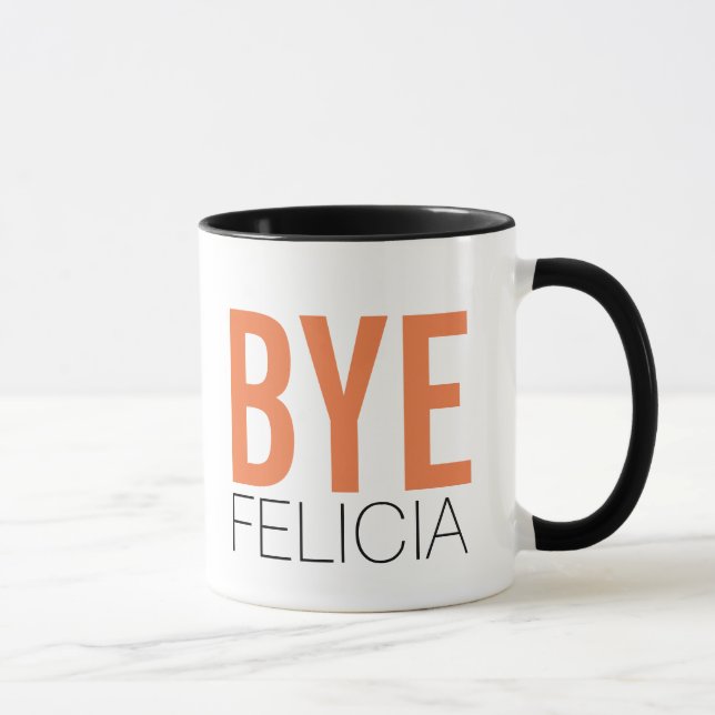 Mug Felicia secondaire ! Citation drôle de Meme (Droite)