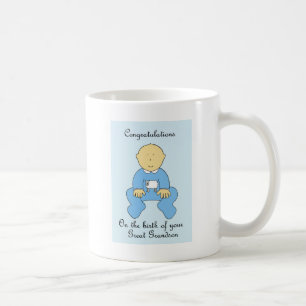 Mug Félicitations à la naissance du grand-fils