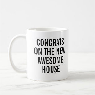 Mug Félicitations Au Chauffage Des Ménages À La Nouvel