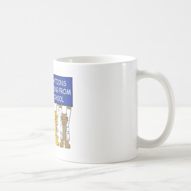 Mug Félicitations aux diplômés de l'école Médicale (Droite)