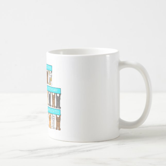 Mug Félicitations d'anniversaire de travail de 20 ans (Droite)