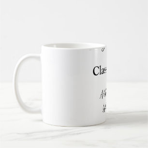 Mug Félicitations de graduation simples clas d'ajout m