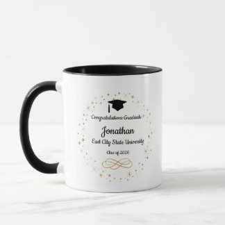 Mug Félicitations diplômé ! Café de remise des diplôme