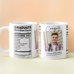 Mug Félicitations Diplômé Moderne Drôle Graduation