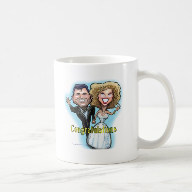 Mug Félicitations Dolls Mariages (Droite)