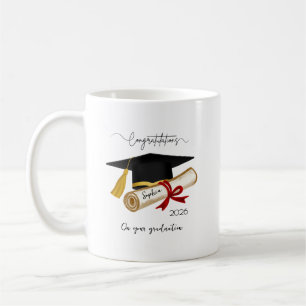 Mug Félicitations personnalisées pour la remise des di