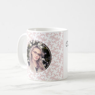 Mug Félicitations Photo de remise de diplômes Pink Roc