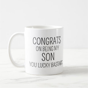 Mug Félicitations pour être mon fils