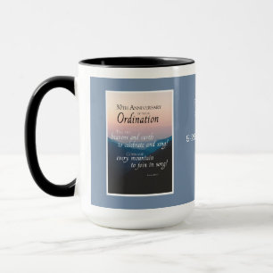 Mug Félicitations pour le 30e anniversaire de l'ordina