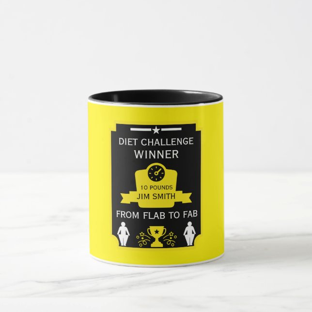 Mug Félicitations pour perte de poids (Centre)