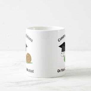 Mug Félicitations pour votre Graduation Snail