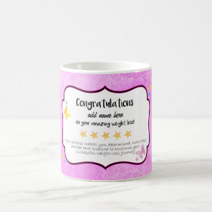 Mug Félicitations pour votre perte de poids de la dièt