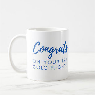 Mug Félicitations pour votre premier solo - personnali
