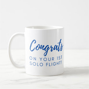 Mug Félicitations pour votre premier vol solo