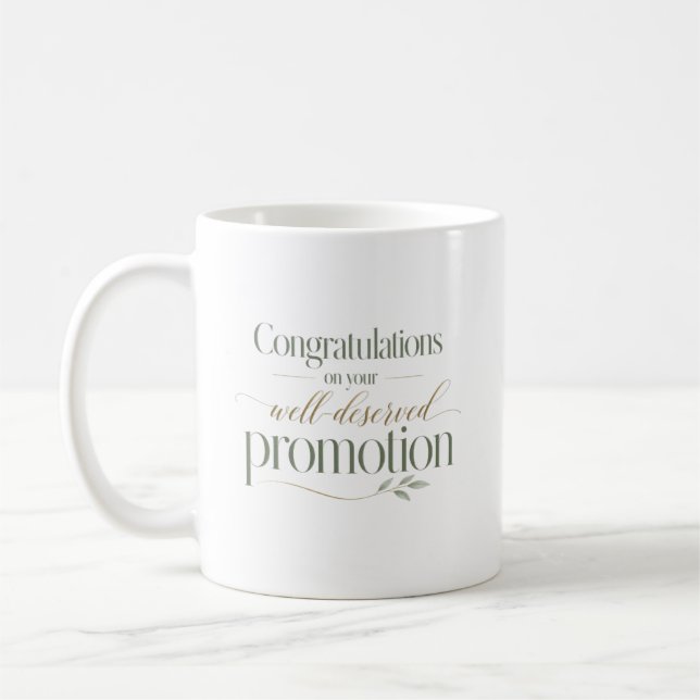 Mug Félicitations pour votre promotion (Gauche)